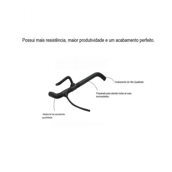 Mangueira Superior Do Radiador Santana A C/ RAD. Oleo 95 Jamaica