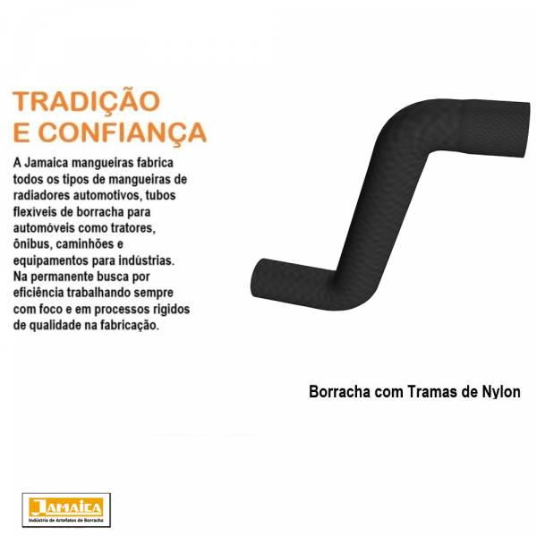 Mangueira Superior do Radiador Tipo 1.6 Jamaica 