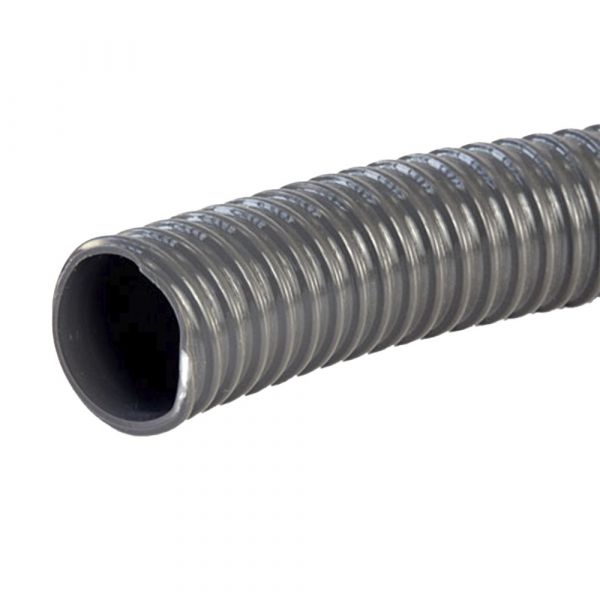 1 Metro Mangueira Vácuo Ar 4” Leve Cinza Ibirá