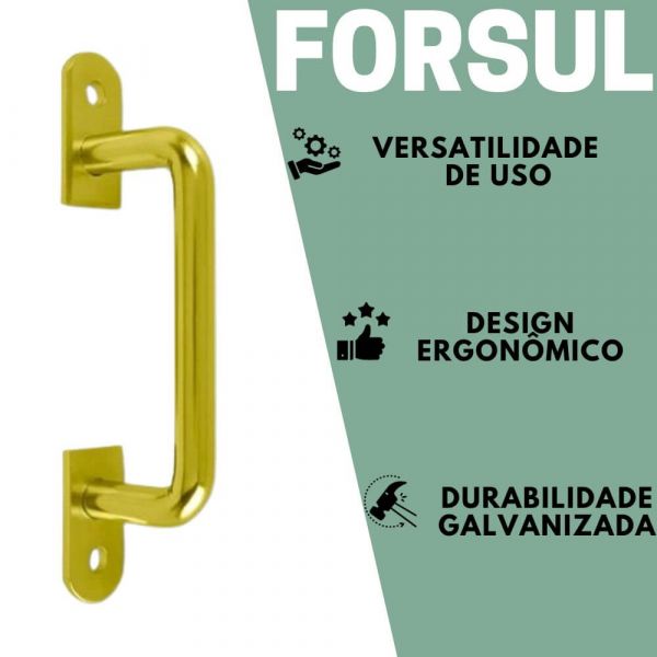 Puxador Dourado N.1 5cm Forsul