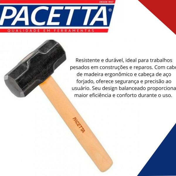 Marreta com Cabo 1.1/2Kg- Pacetta