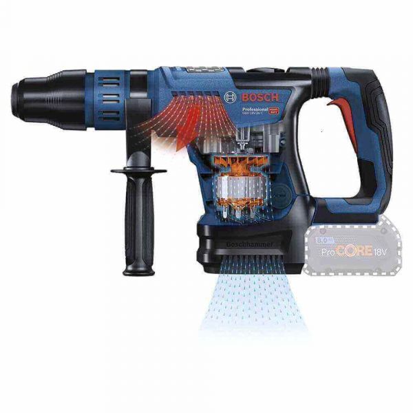 Martelete bat gbh 18V-36 C biturbo, 18V sb Sem bateria Bosch