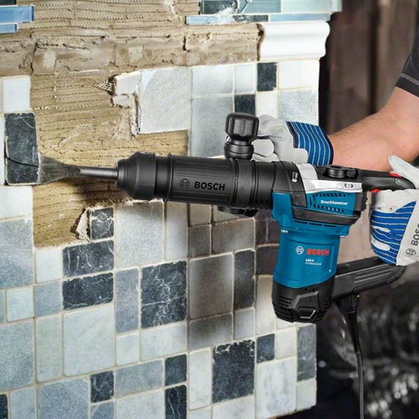 Martelete demolidor Bosch GSH 5 1100W 220V, em Maleta