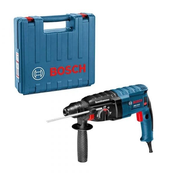 Martelete rompedor Bosch GBH 2-24 D 820W 220V em maleta