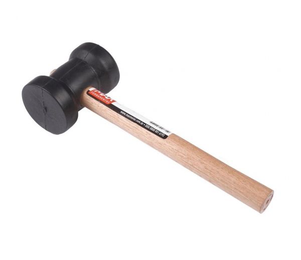 Martelo de Borracha 60mm Preto- Max 32455