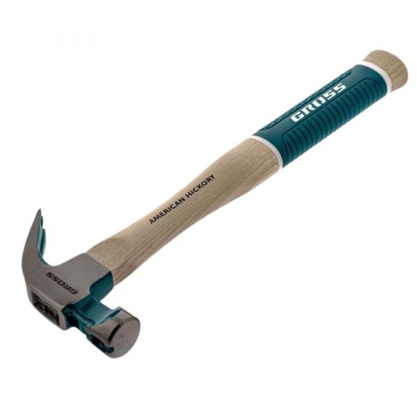 Martelo Unha 27mm Com Cabo De Madeira Magnético MTX