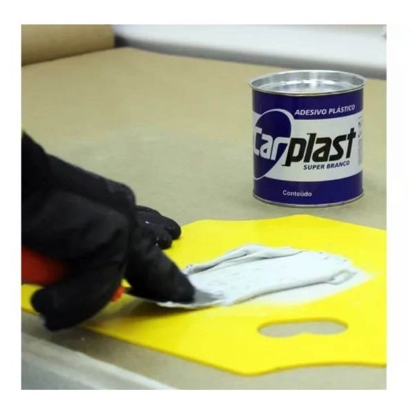 Massa Plastica Autom 400gr Branca Carplast 