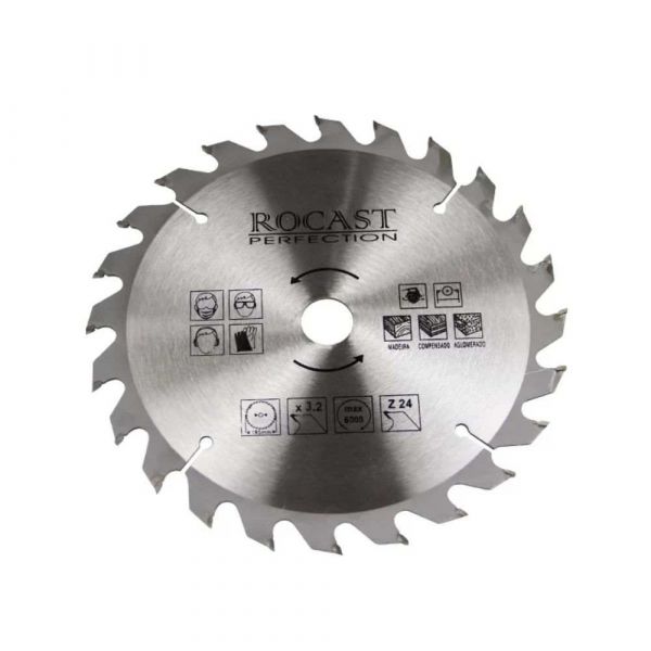 Disco De Serra Circular Vidia 7.1/4'' X 24 Dentes