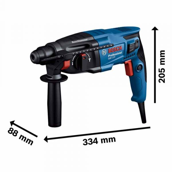 Martelete GBH 220V 720W Com Maleta Bosch
