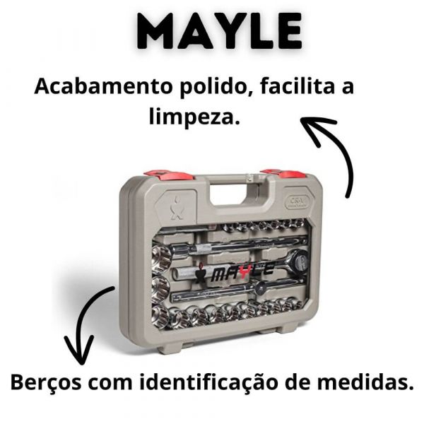 Jogo Soquete Estriado 1/2