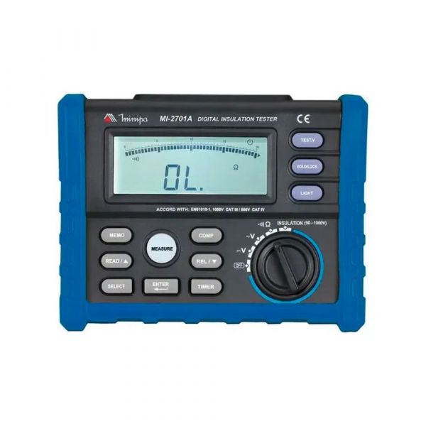 Megômetro Digital MI-2701A Minipa