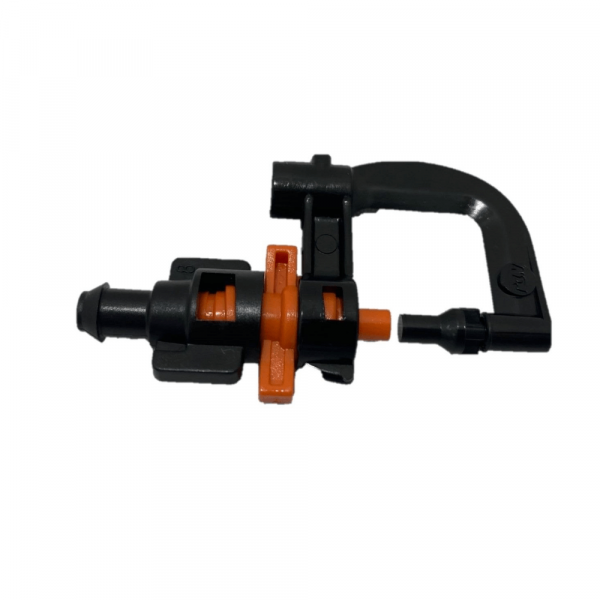 Micro Aspersor Hadar Bocal 1.2mm 75L/h ANT/INS Laranja Naandanjain