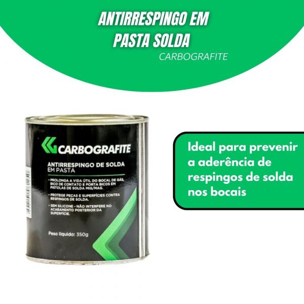 Antirrespingo em Pasta para Solda Carbografite