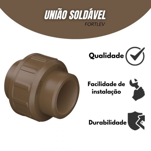 União Soldável 50mm Fortlev