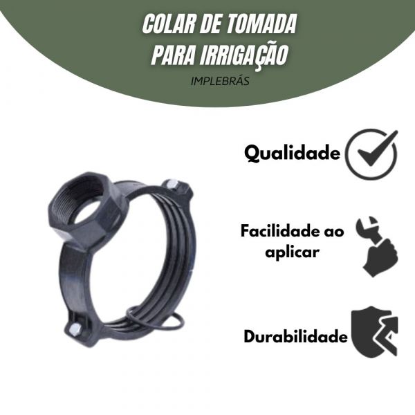 Colar de Tomada 75mm x 3/4