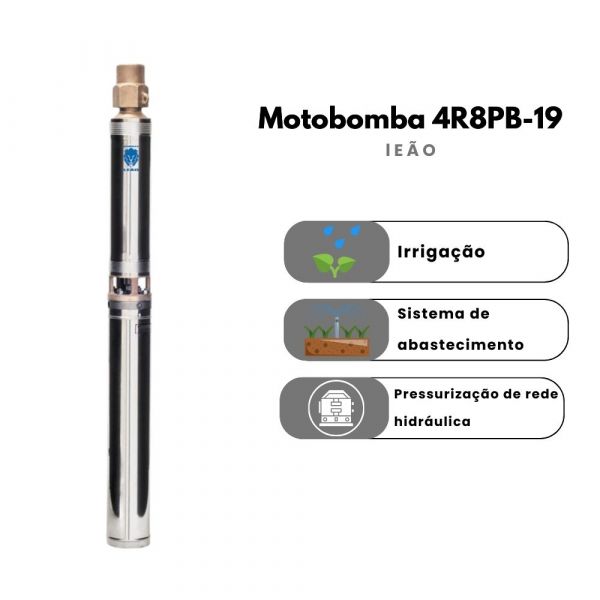 Bomba Leão 5,5cv 380V Trifásica 4R8PB-19 350/5.5/38TR