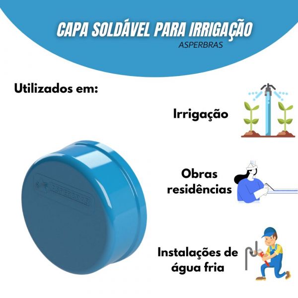 Capa Soldável Para Irrigação 75mm Asperbras