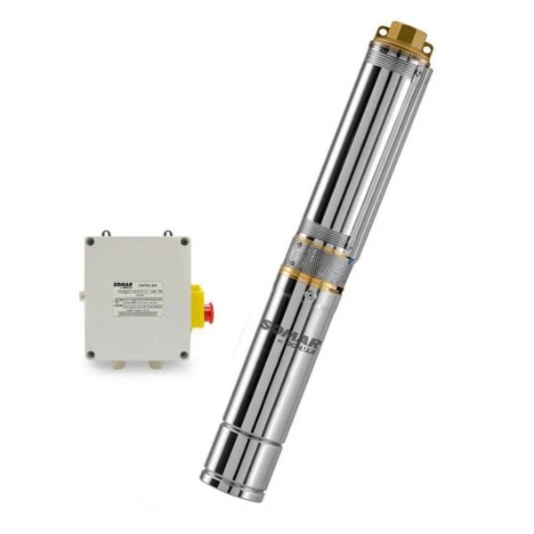 Motobomba Submersa BMSI-303-7 1/3CV 220V Monofásico Com Painel Somar