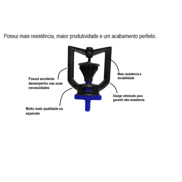 Microaspersor Azul Raintec 60LT LA AZUD