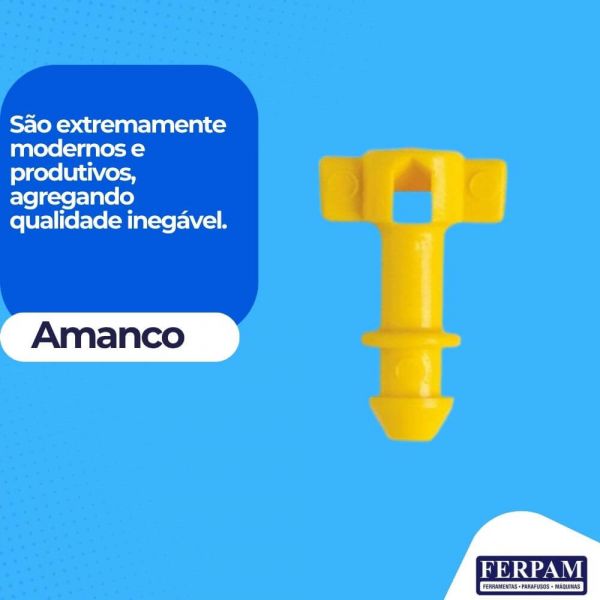 Microjet Fixo Amarelo 13LPH Amanco