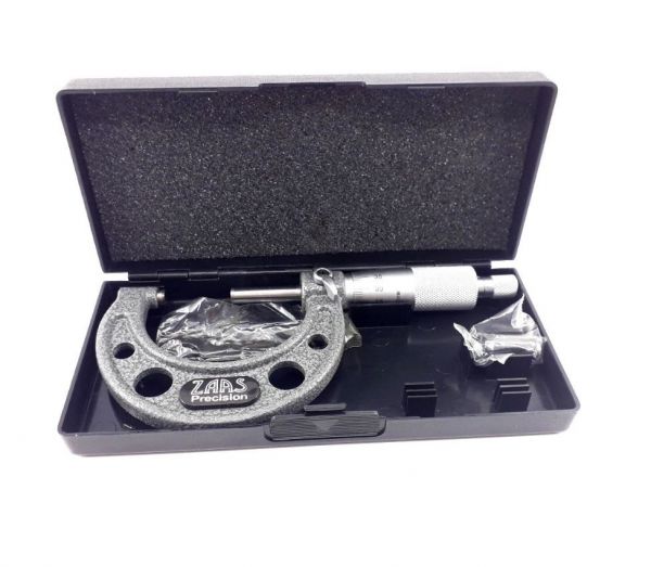 Micrómetro Externo Analógico 0-25mm- Zaas