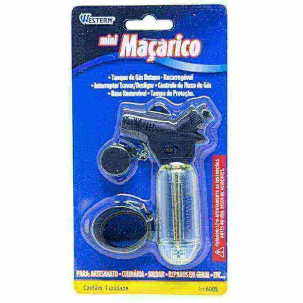 Maçarico Portátil Mini à Gás 6005 Western