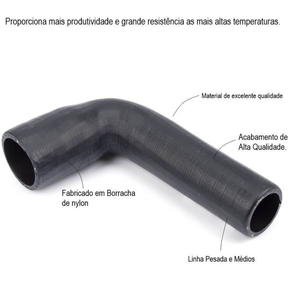 Mangueira Superior Do Radiador D-60/70/80 Perkins 07016 Jamaica