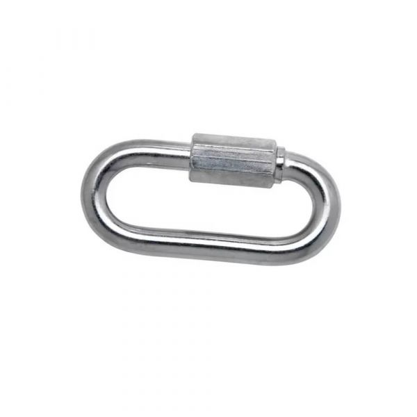 1 Unidade de Mosquetão Trava Rosca 8mm Carbografite