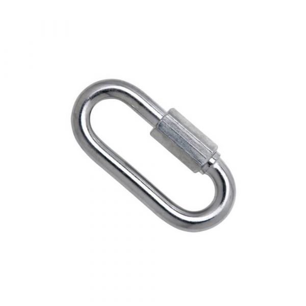 Mosquetão Trava Roscada 8mm Carbografite