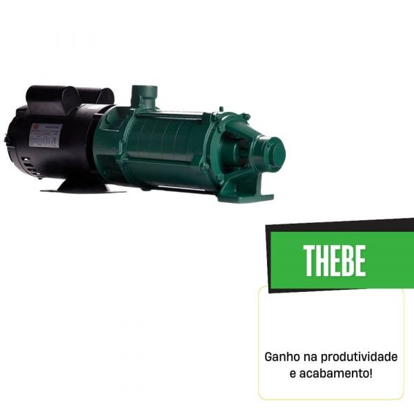 Motobomba 3cv P-11/5 AL 380V Trifásico Thebe