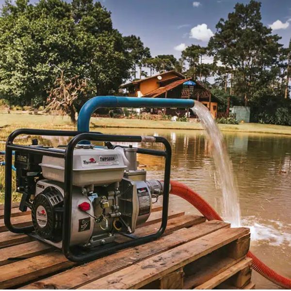 Motobomba à Gasolina 5,5HP TWP50SH Auto Escorvante Toyama