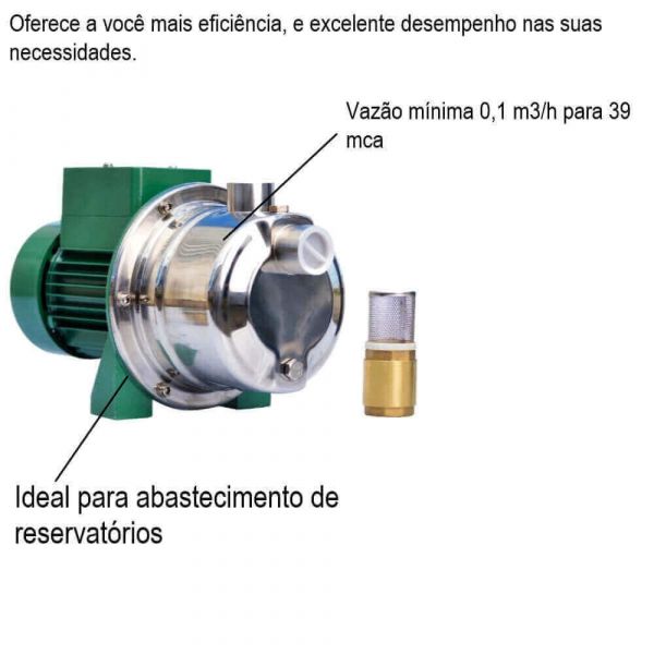 Motobomba Solar Tjet CI 570W 76V Inox Thebe