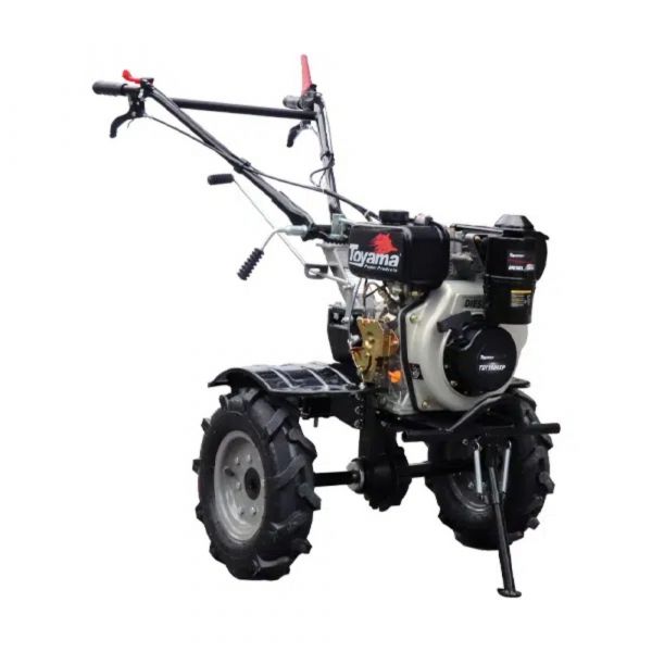 Motocultivador Á Diesel 5HP com Rodas TDT100R-XP Toyama