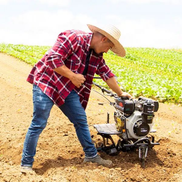 Motocultivador Á Diesel 5HP com Rodas TDT100R-XP Toyama