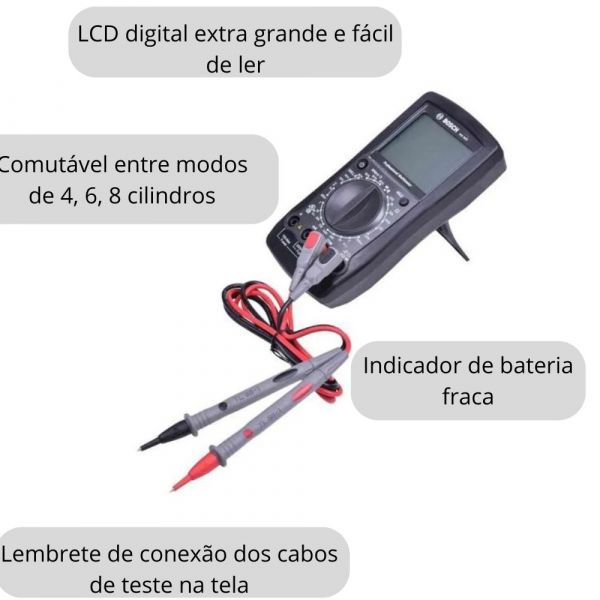 Multímetros Fix 7677 Bosch 1699914496B1N