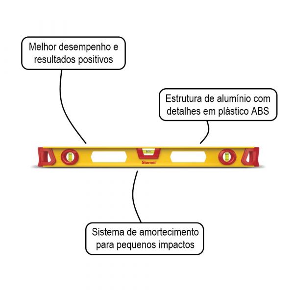 Nível de Alumínio 16