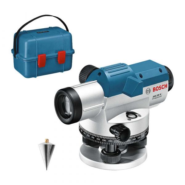 Nível Laser Óptico Bosch GOL 26 D em Maleta