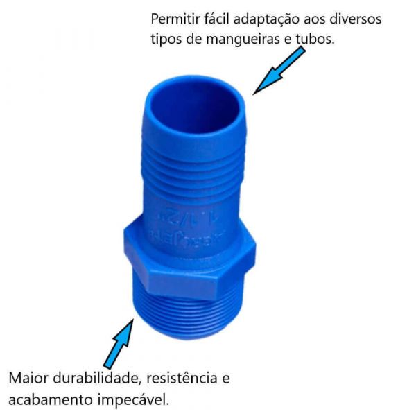 Niple Adaptador Para Mangueira 1.1/2