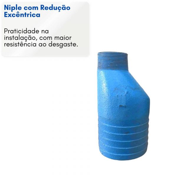 Niple com Redução Excêntrica 2.1/2