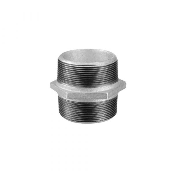 Niple Duplo Galvanizado 1.1/4