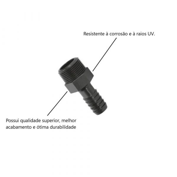 Niple Polietileno 1/2