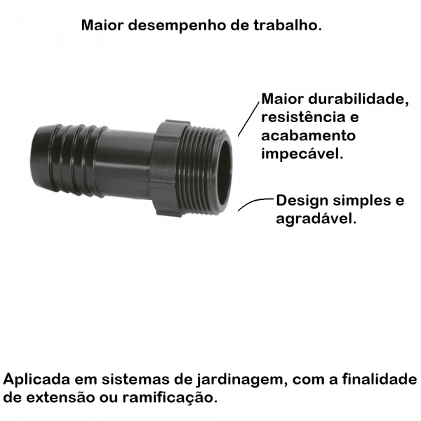 Niple Polietileno 1/2