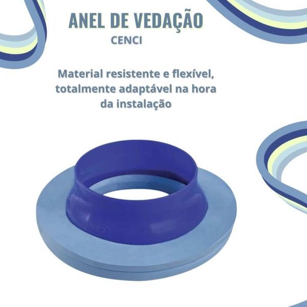 Anel De Vedação Para Bacia Sanitária Censi