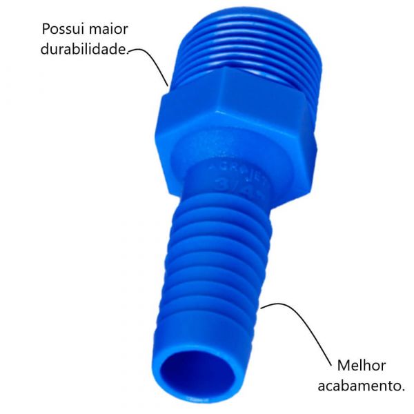 Niple Reduçâo 1X 3/4