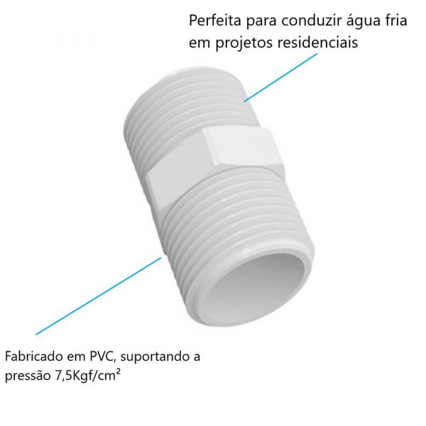 Niple Roscavel 2” Tigre