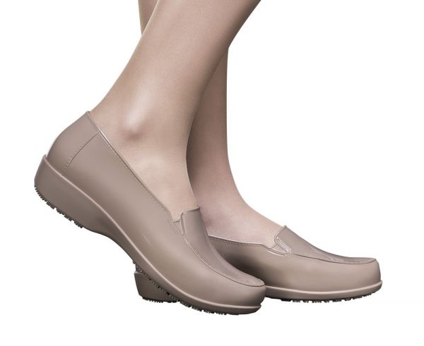 Sapatilha Feminina Antiderrapante Nude- Social Woman N36
