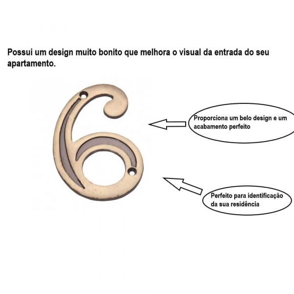 Número Residencial N°6 União Mundial