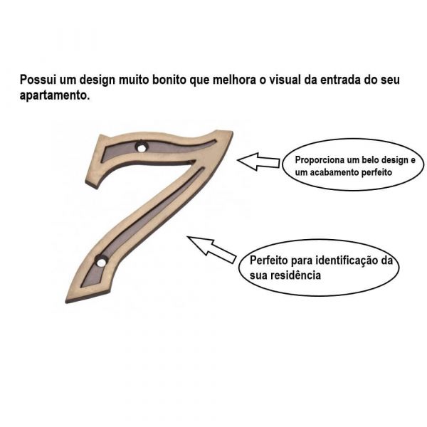 Número Residencial N°7 União Mundial
