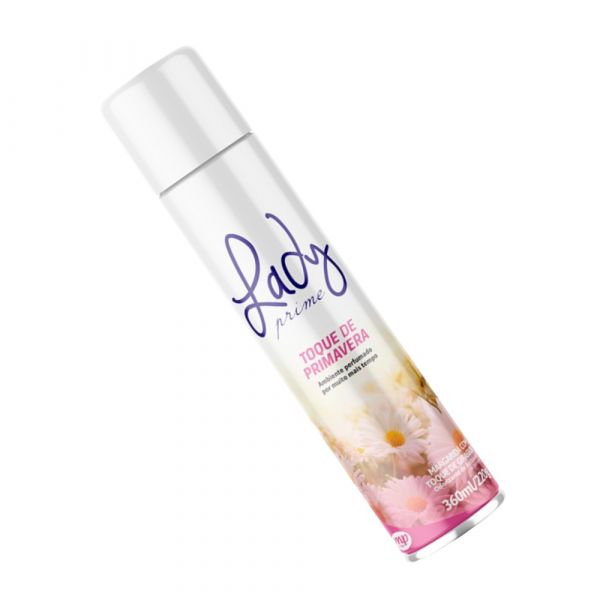 Odorizador Toque Primavera 360ml Lady Prime Mundial