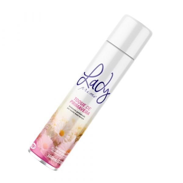Odorizador Toque Primavera 360ml Lady Prime Mundial